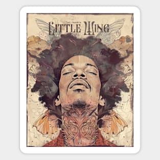 Jimi Hendrix "Little Wing" Magnet